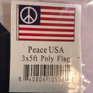 3x5 Peace American Flag